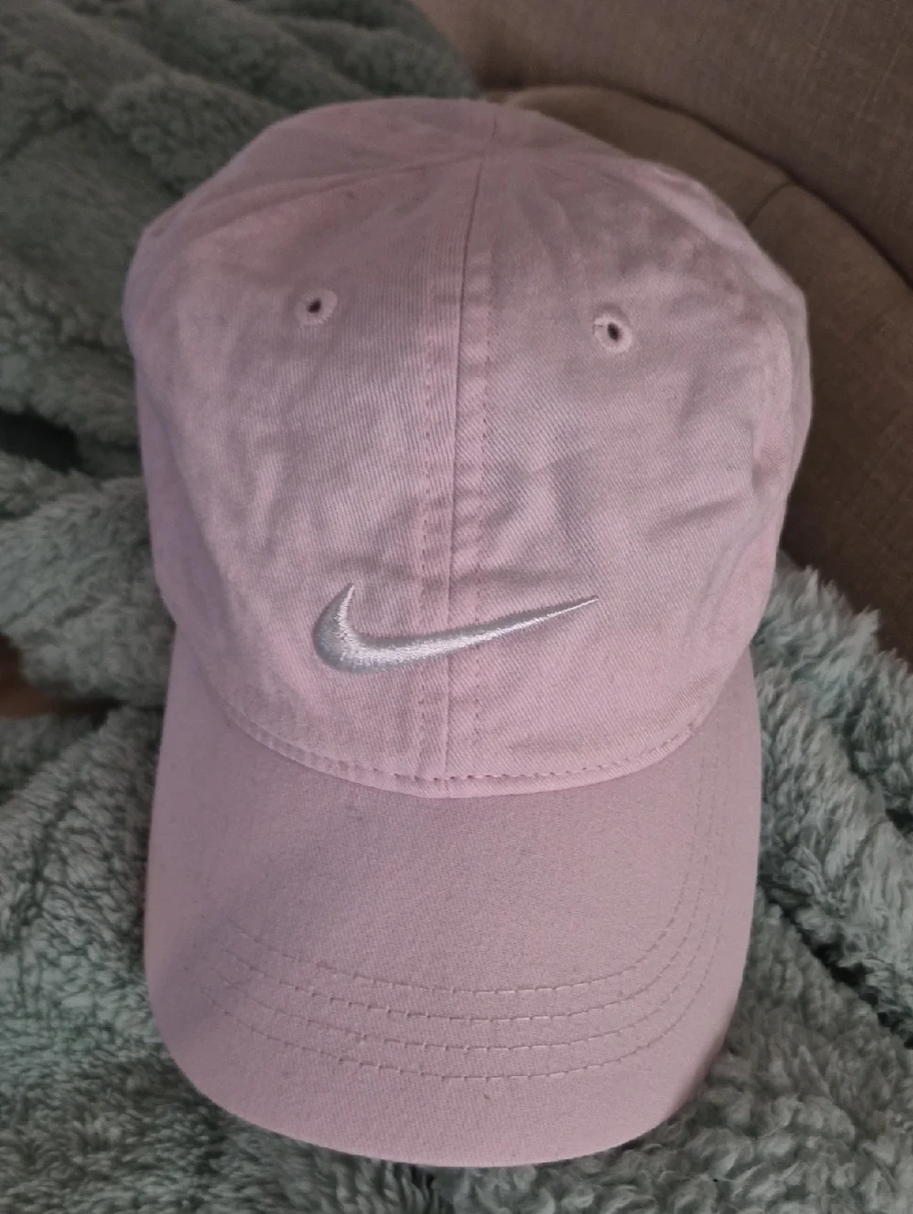 Nike Child Hat Pink Unisex Pink Just Do It Swoosh Summer Sz Ages 4-7